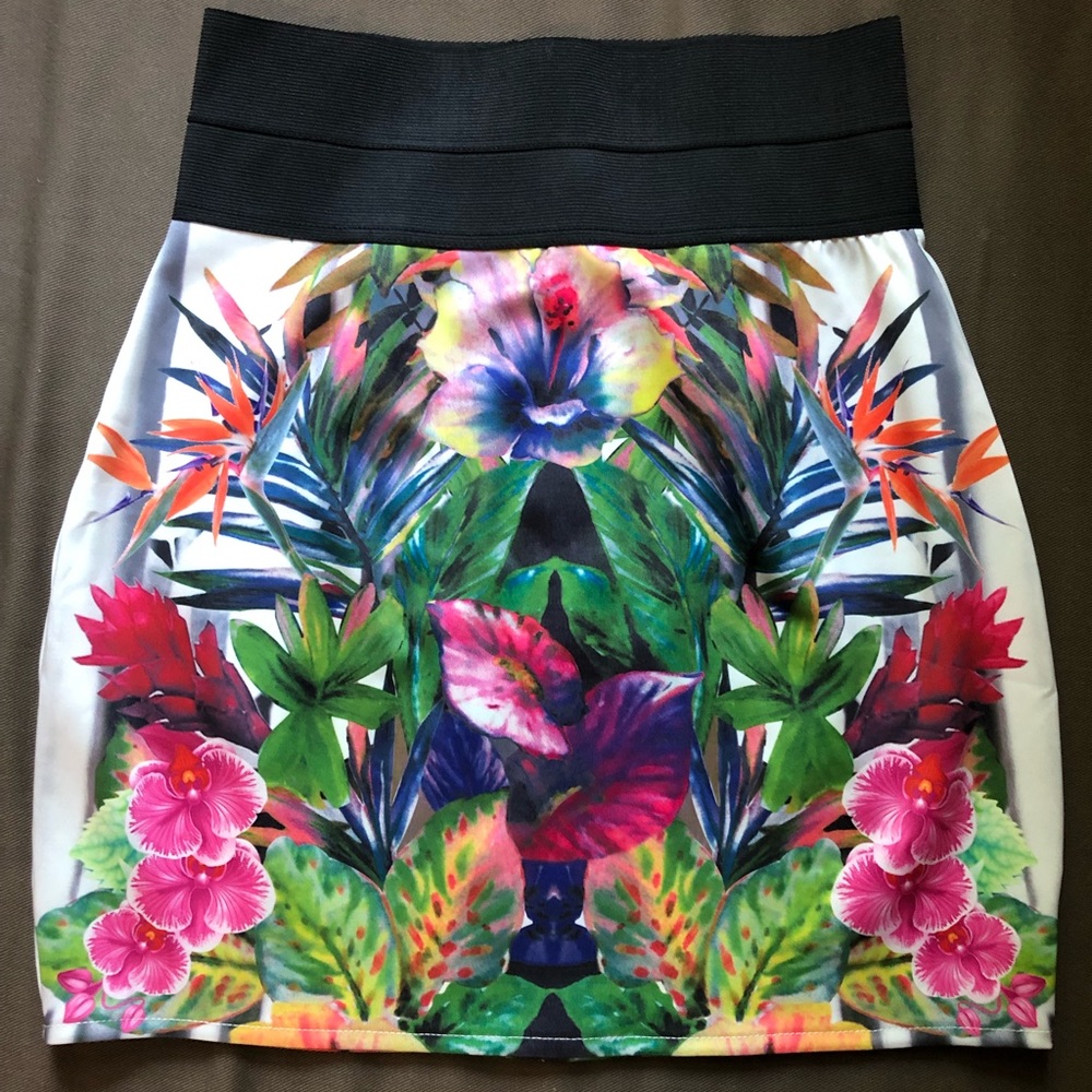 Mustard seed mini skirt new